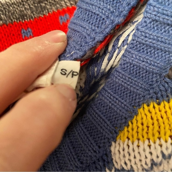 Vintage Tan Jay women’s multicoloured Nordic style sweater in size small - Picture 6 of 6